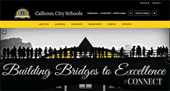 Desktop Screenshot of calhounschools.org
